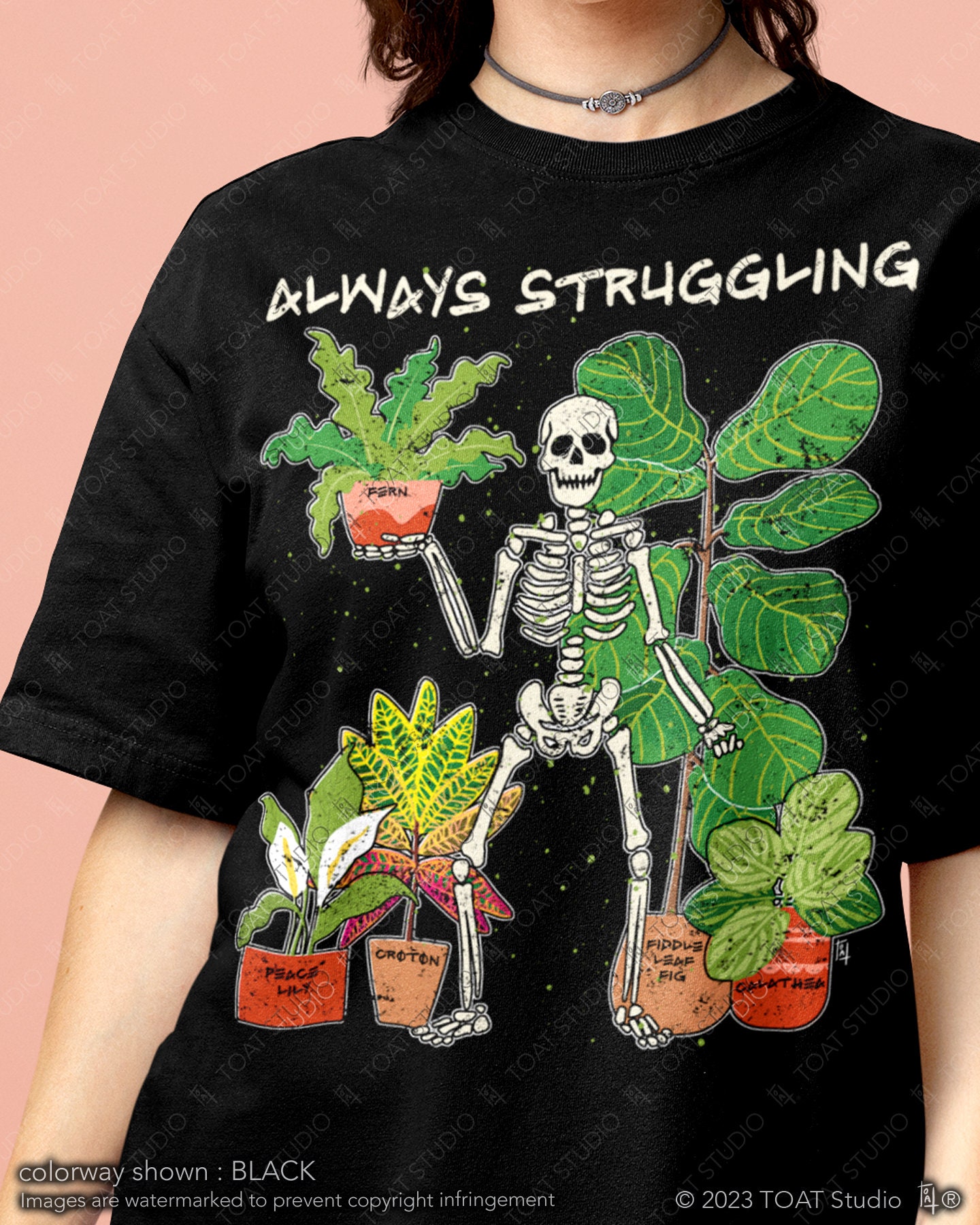 Always Struggling Plant Skeleton Uni …
