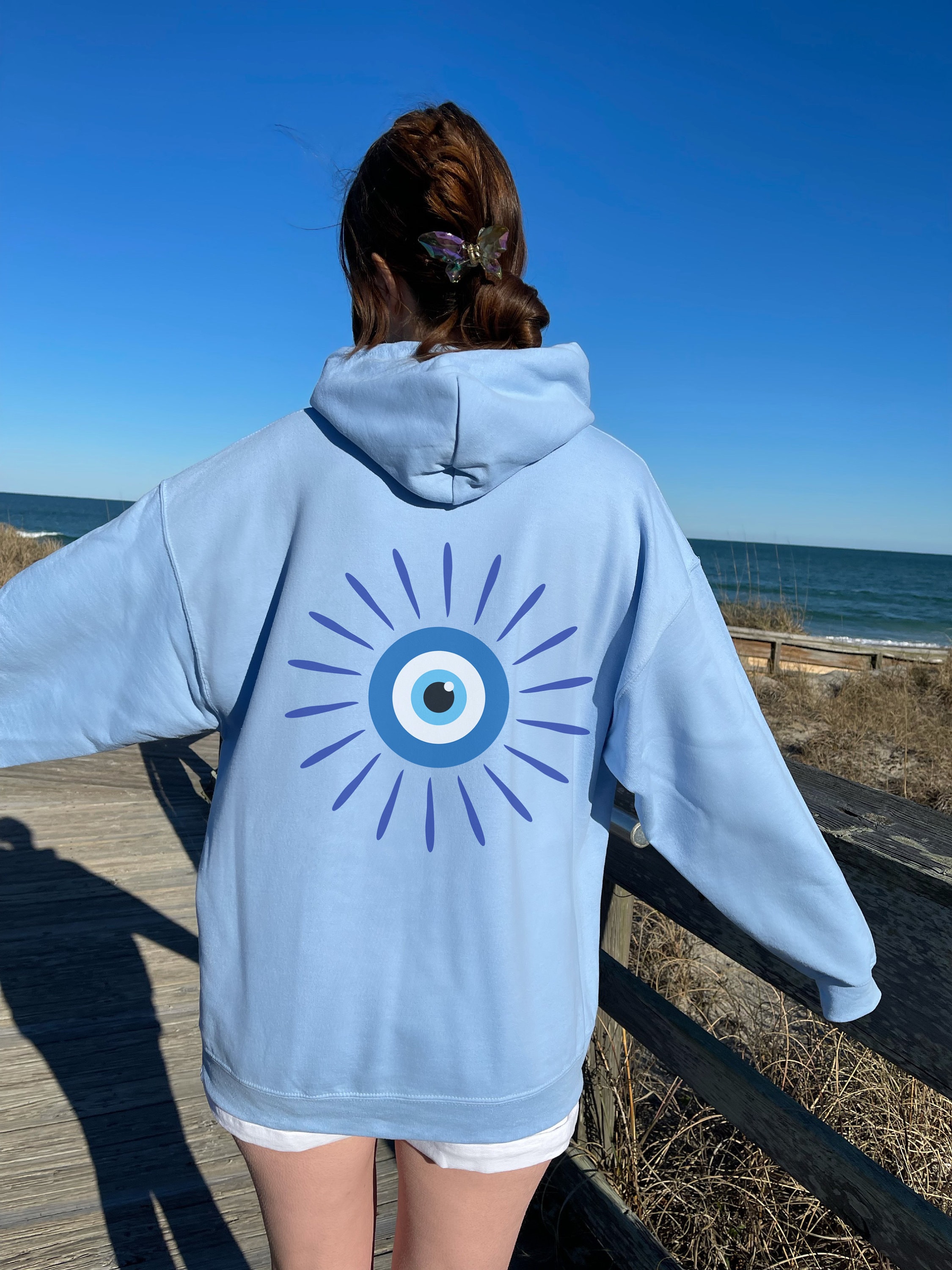 Evil Eye Hoodie Indie Clothing VSCO  …