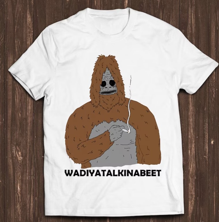 WADIYATALKINABEET Sassy The Sasquatch Smoke Big Lez Show Ret …