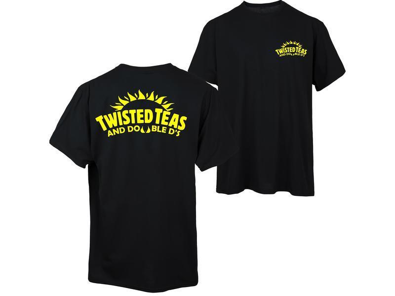 Twisted Teas and Double D’s ver2 – 2 Sided – Unisex Black Short Sleeve T-Shirt for men for women Classic Cotton