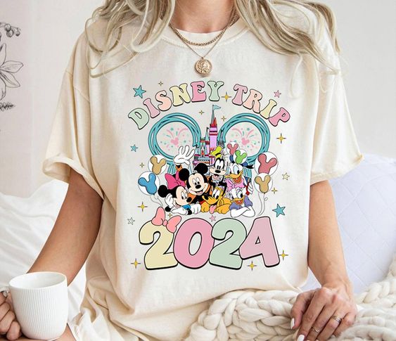 Disneyland Trip 2024 Shirt, Disneytrip 2024 Family Shirts, Disneyland ...