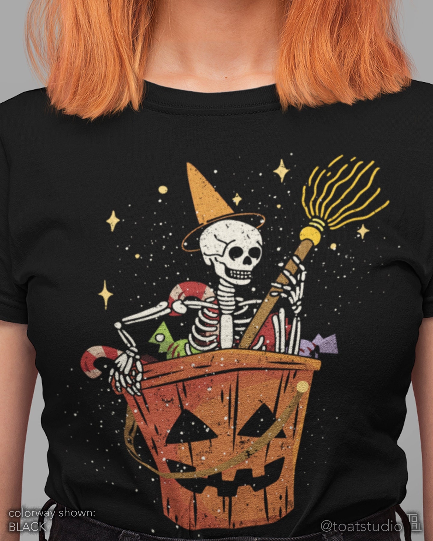 Tricked By Treats Witch Unisex T-shi …