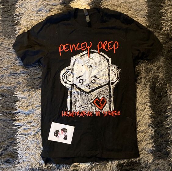 Frank Iero Pencey Prep Heartbreak In Stereo T Shirt