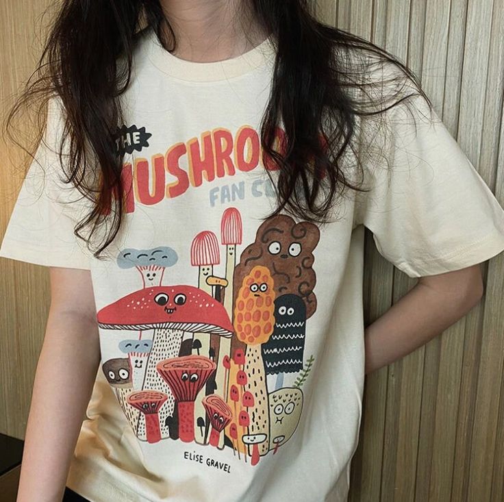 The Mushroom Fan club t shirt, For M …