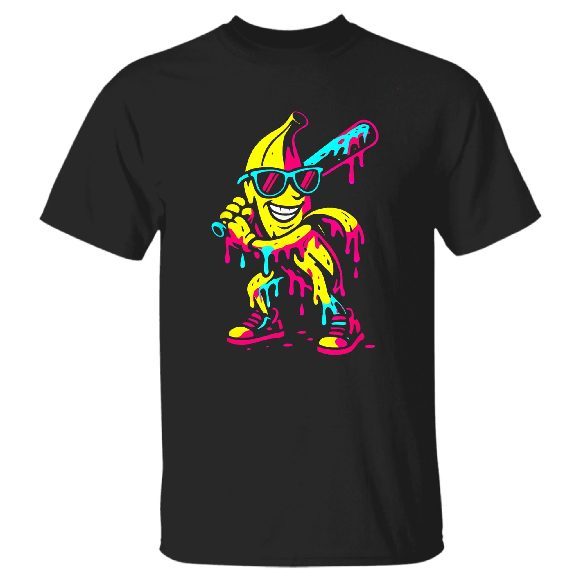 Banana Funny Baseball Drip Kids Yout …