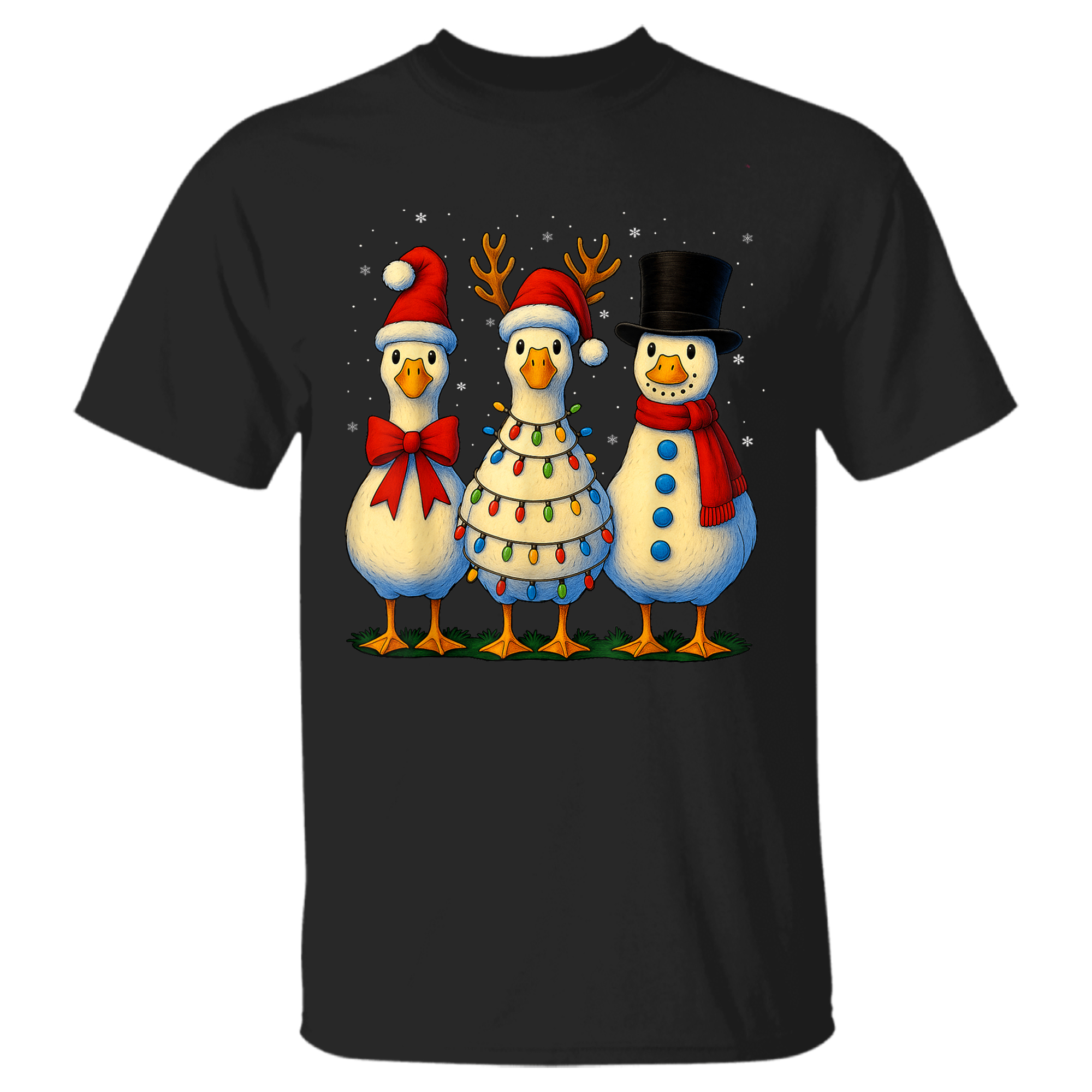 Christmas: Funny Santa Goose Silly M …
