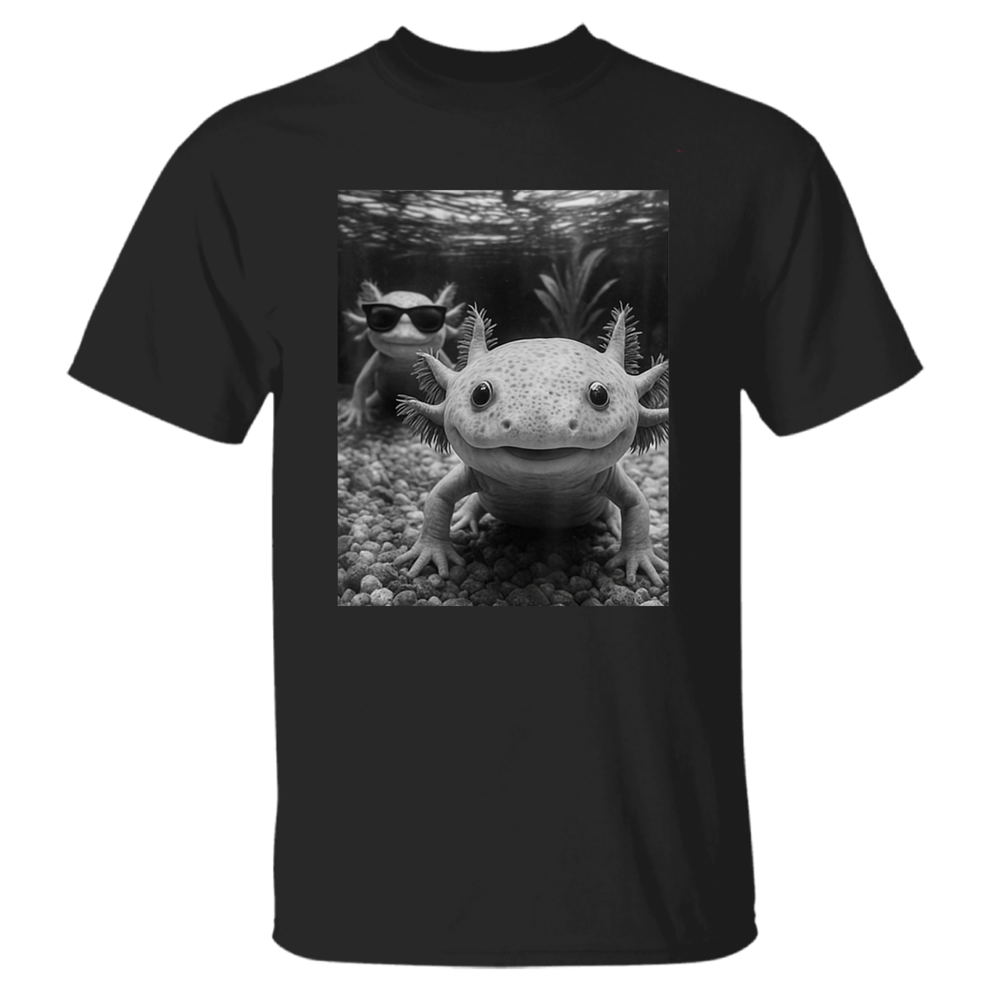 Cool Axolotl Selfie T-Shirt