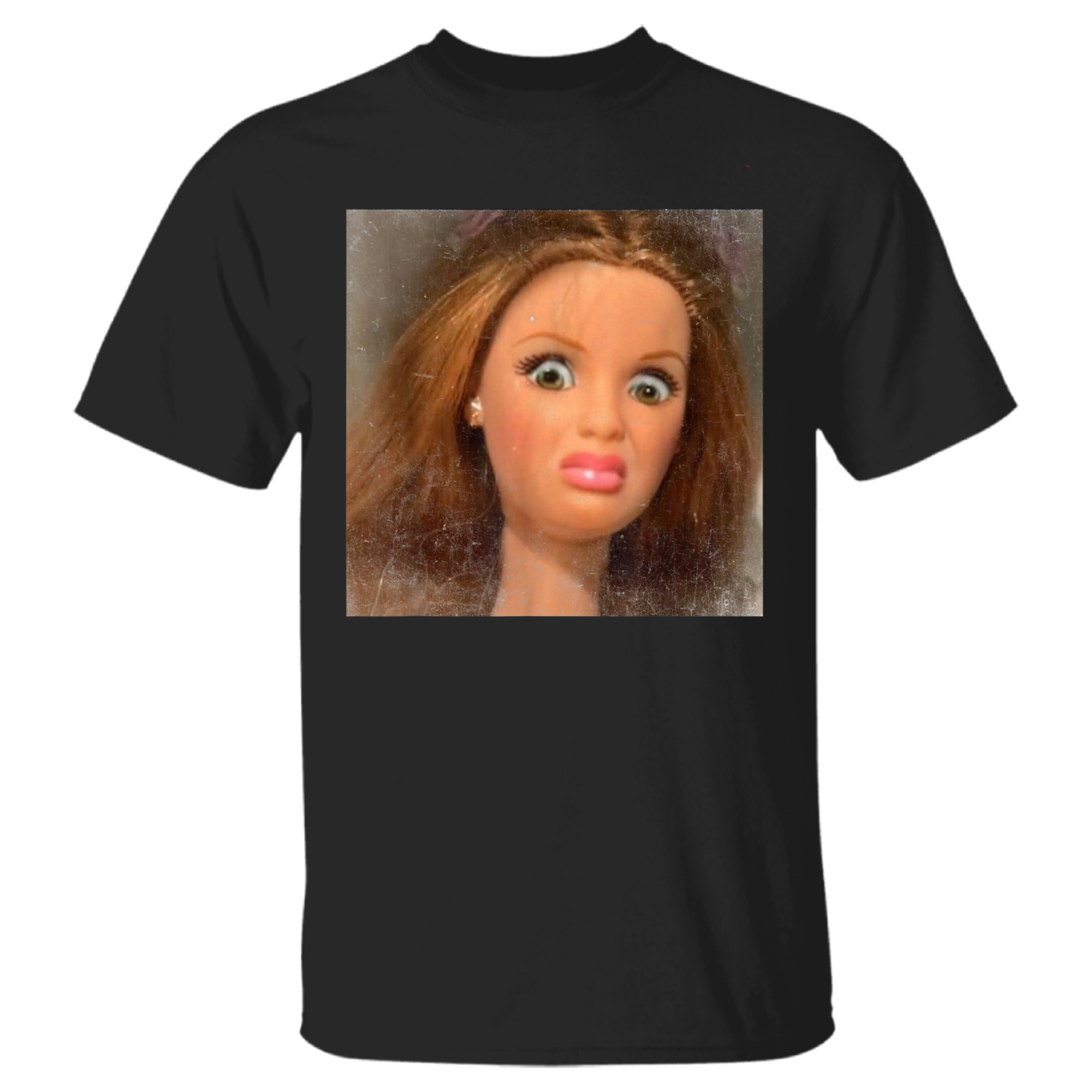 Funny Disgusting Doll face Meme T-Sh …