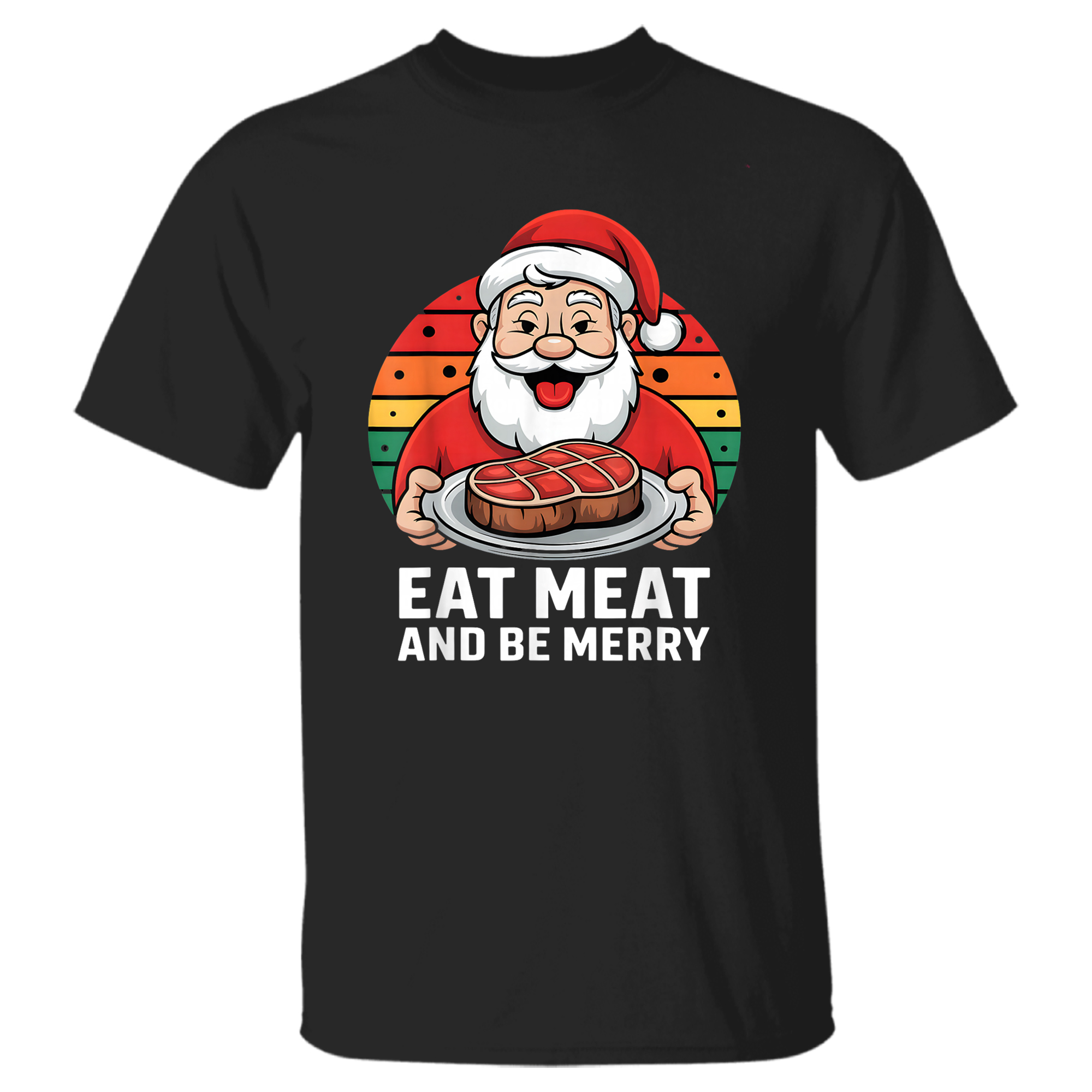 Funny Father Christmas Xmas Butcher  …