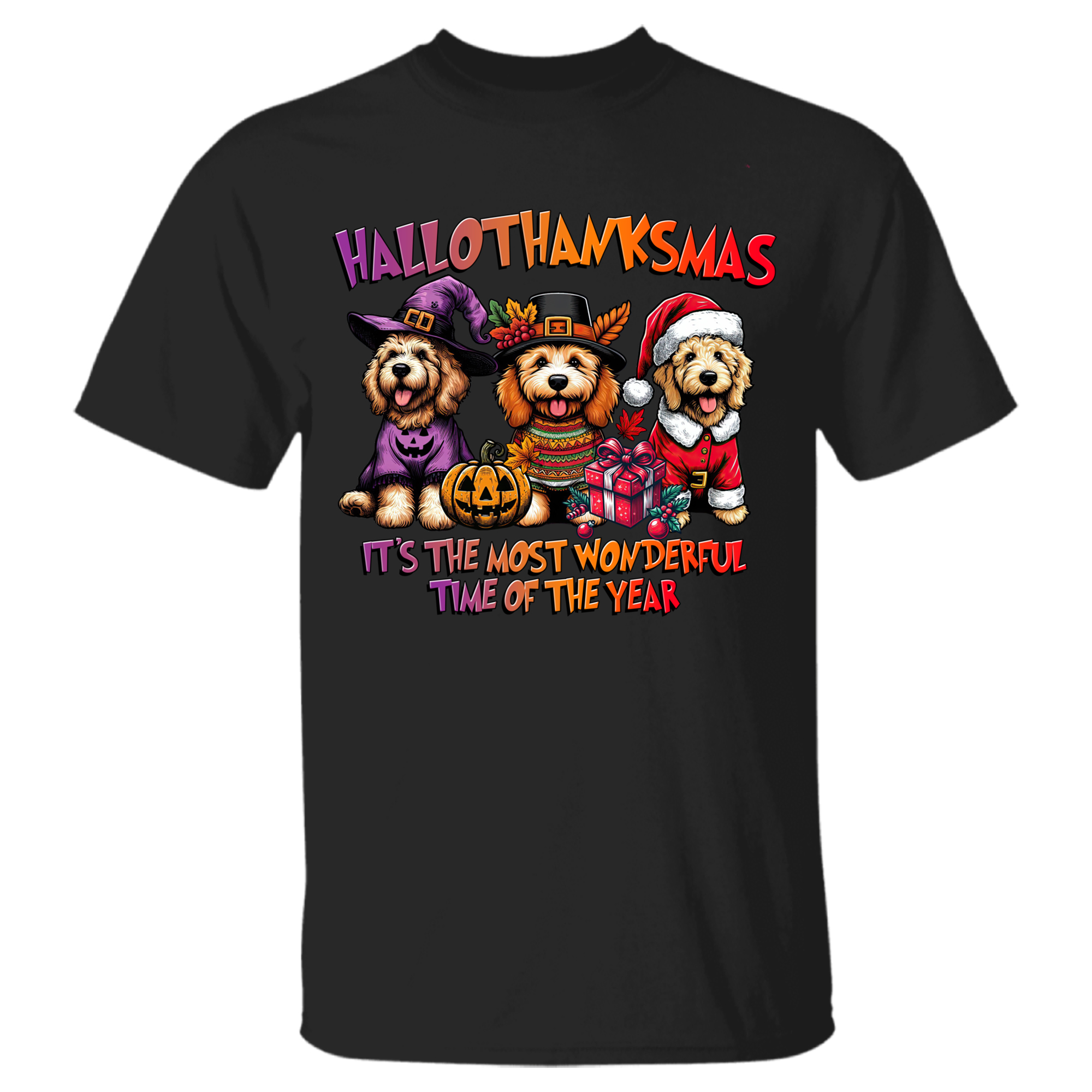 Goldendoodle Halloween Thanksgiving  …
