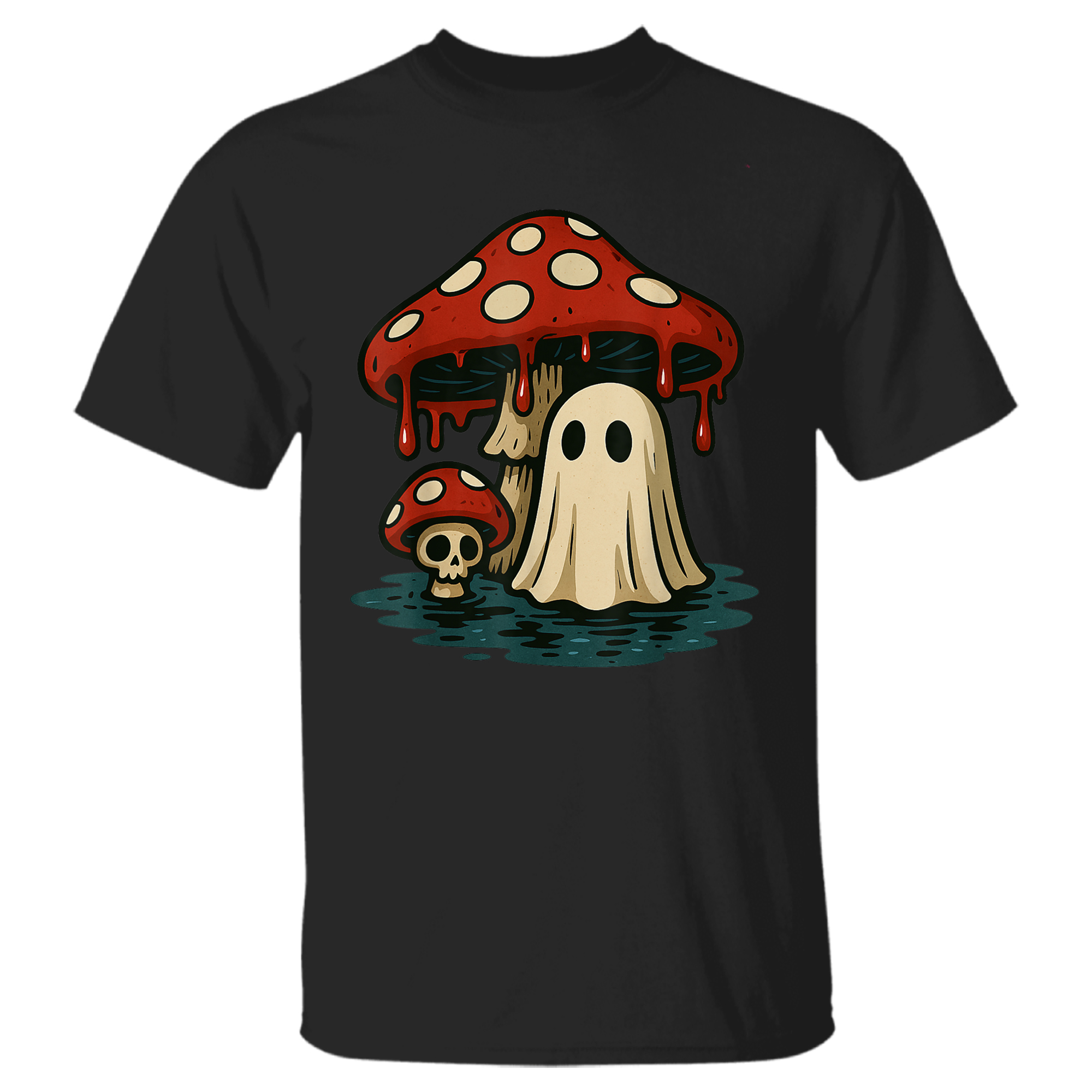 Halloween Ghost Mushroom Spooky Head …