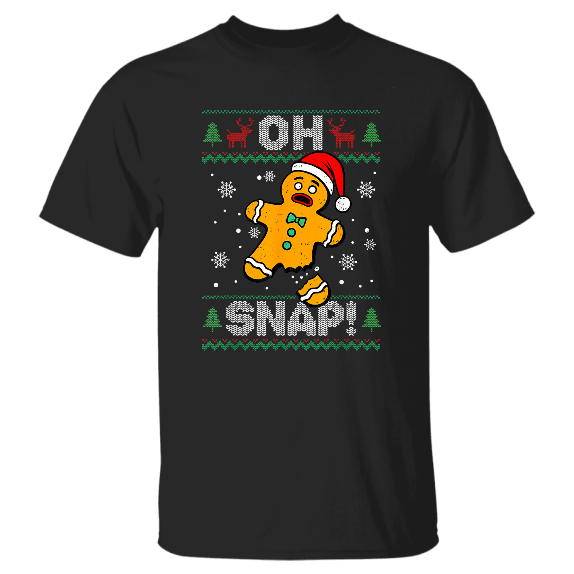 Oh Snap Gingerbread Man Christmas Xm …