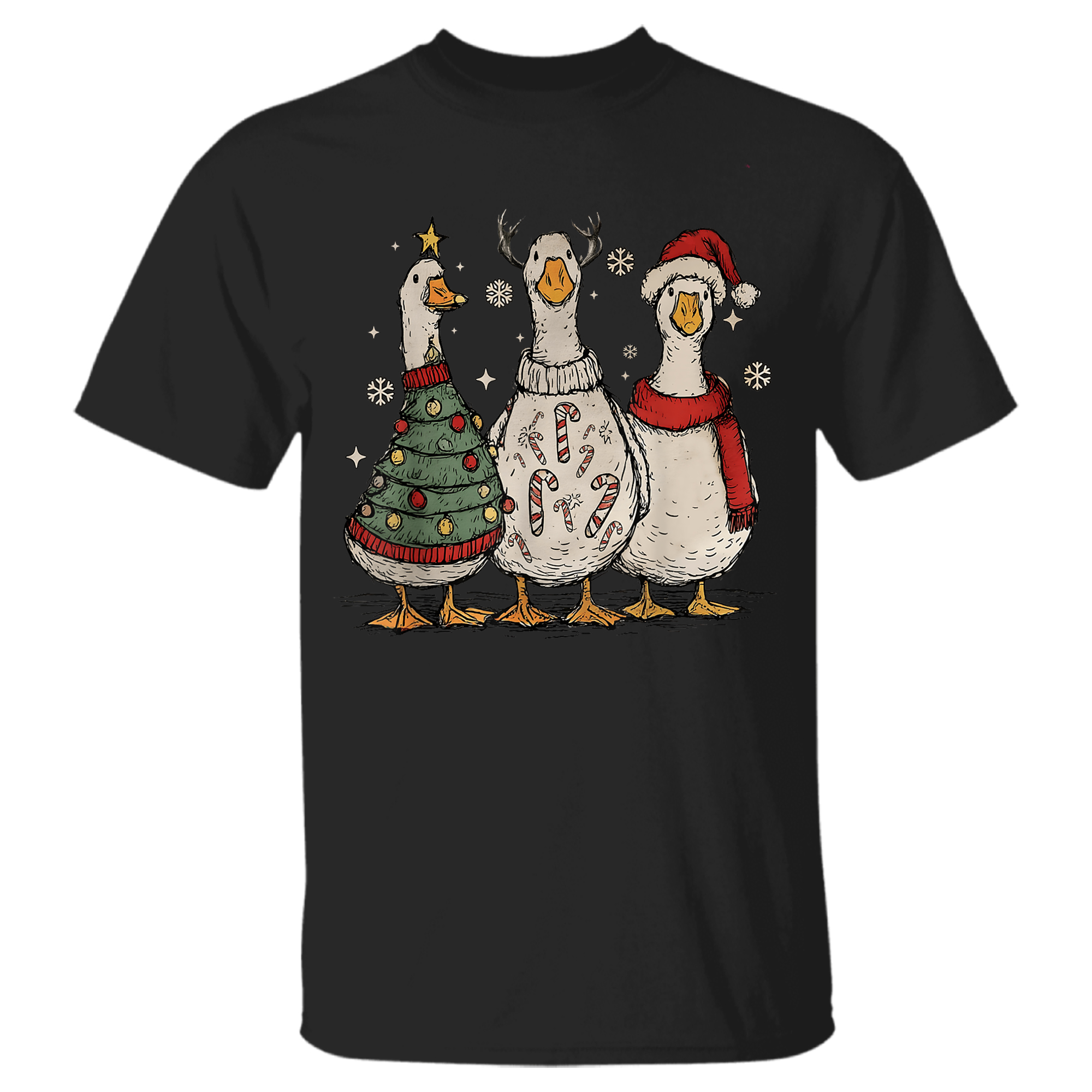 Vintage Christmas Silly Goose Santa  …